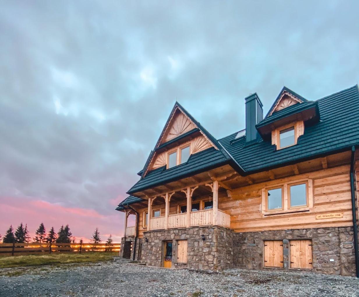 Dom Z Widokiem Na Wierchy - Panorama Na Tatry - Traditional Folk House กลิตชารุฟ ภายนอก รูปภาพ