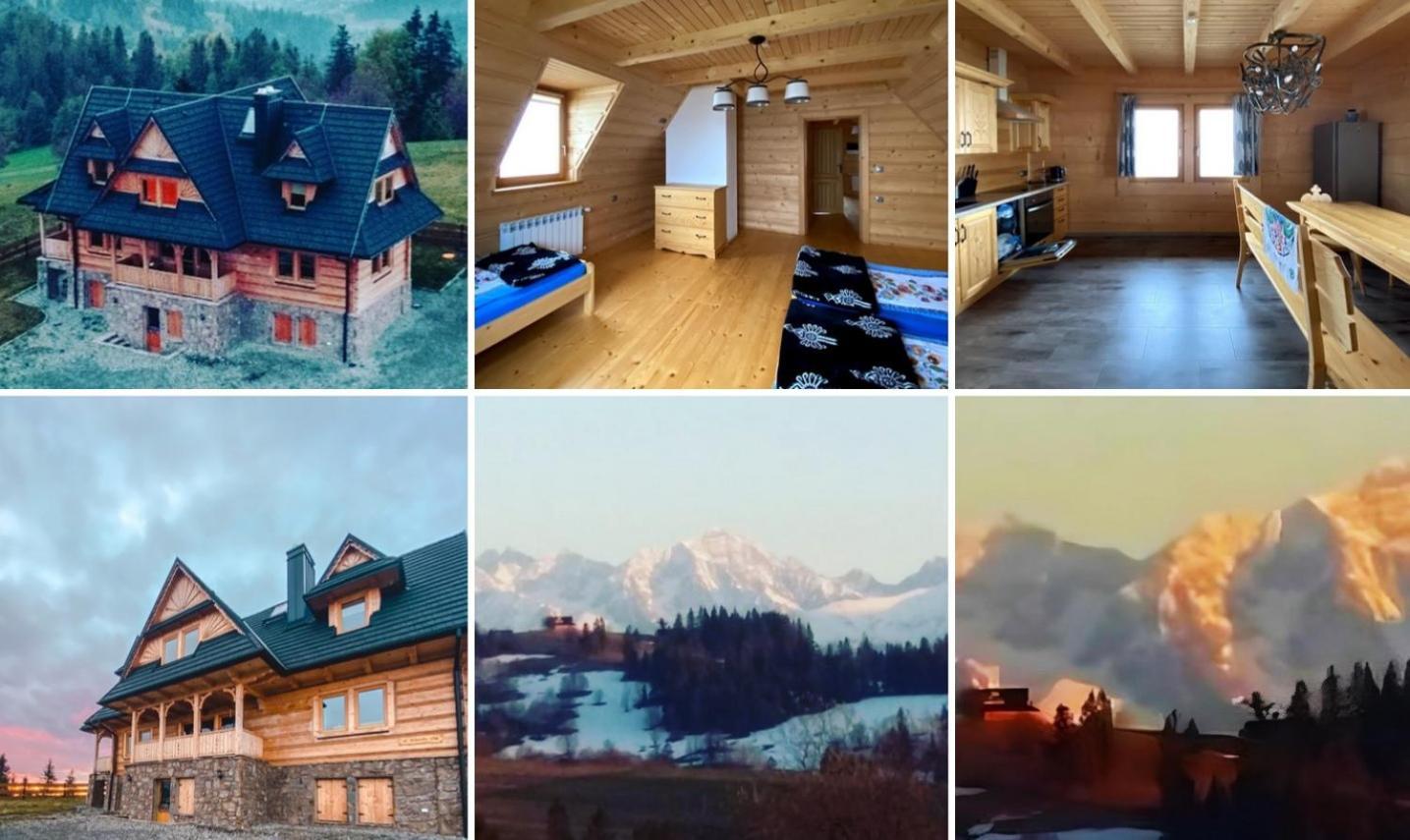 Dom Z Widokiem Na Wierchy - Panorama Na Tatry - Traditional Folk House กลิตชารุฟ ภายนอก รูปภาพ
